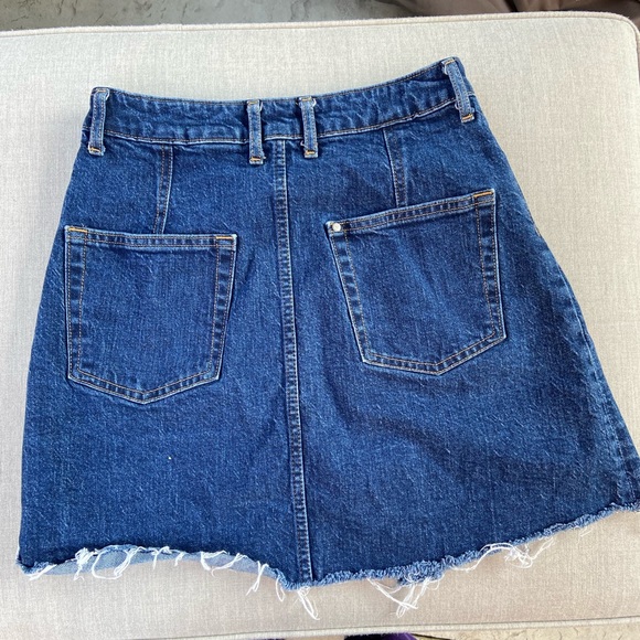 Denim button up skirt - Picture 4 of 4